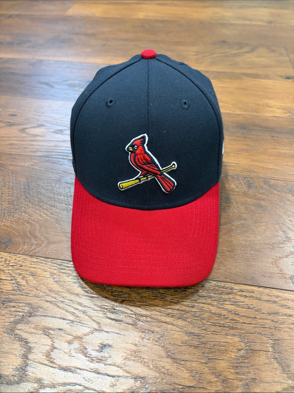 St. Louis Cardinals Two-Tone Black & Red Baseball Cap